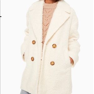 ❤️for yu818yu only❤️NWT Kate Spade Teddy Coat